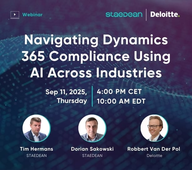 Navigating D365 Compliance Using AI Across Industries