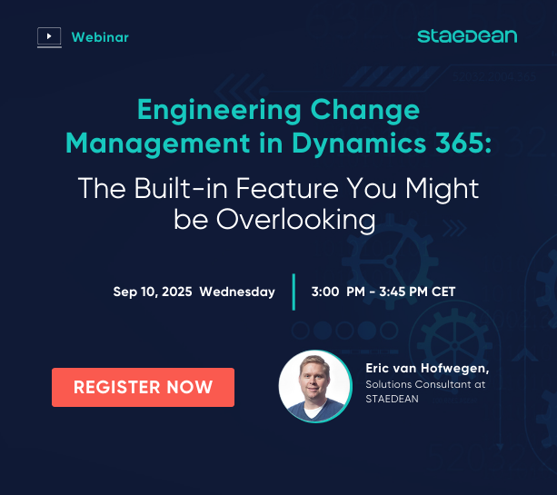 Engineering Change Management in Dynamics 365